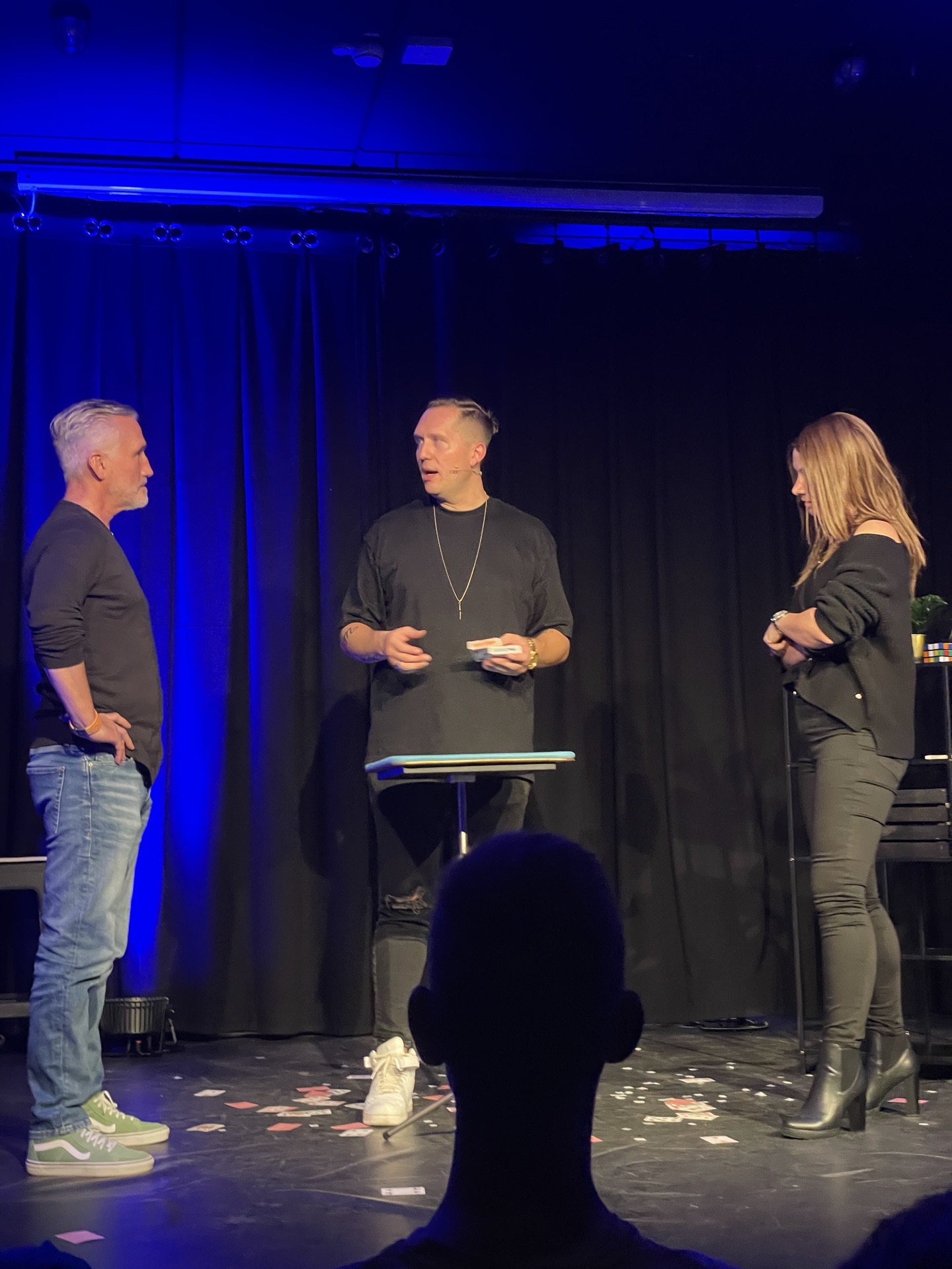 Mentalismus und Magie als Bühnenshow